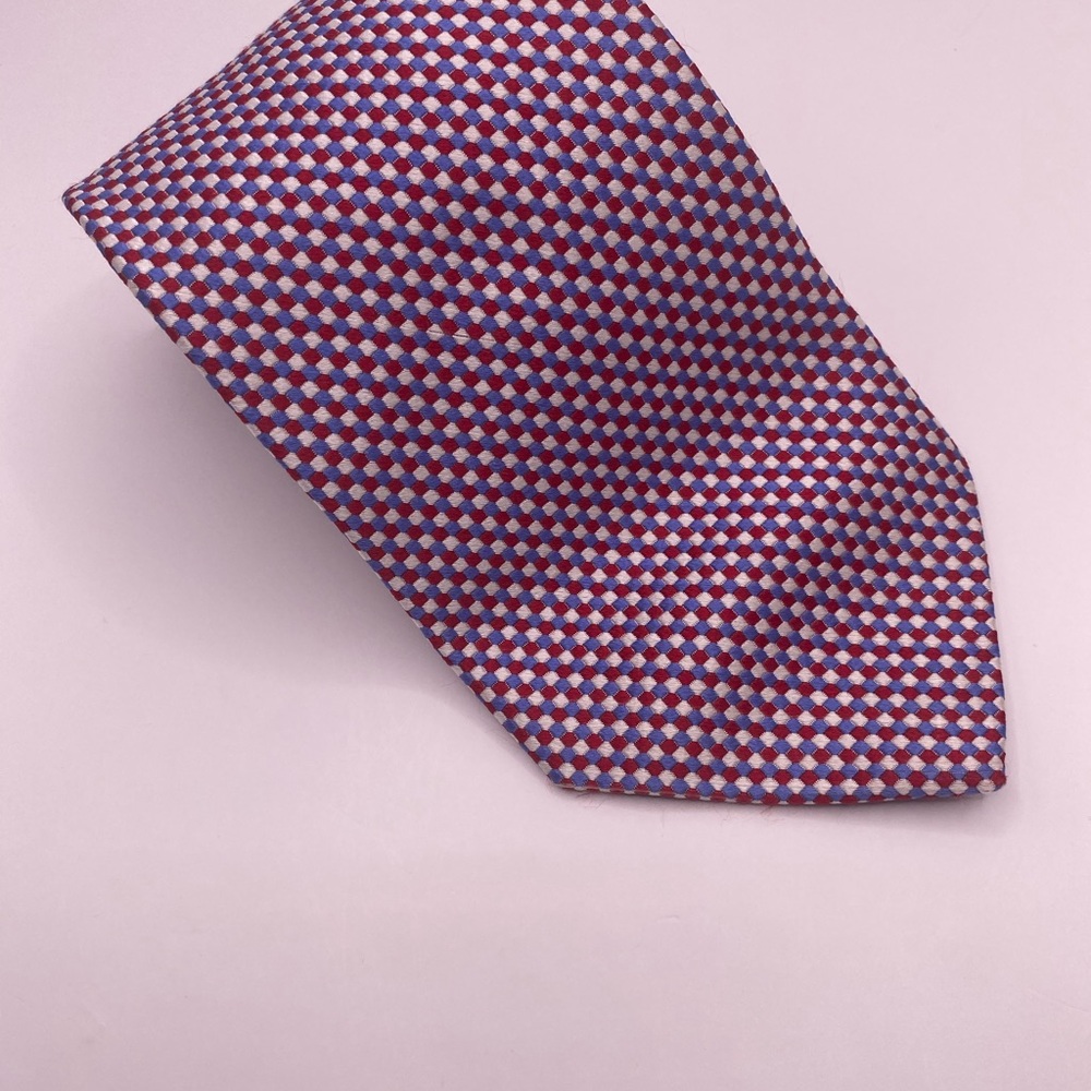 Brooks Brothers Red and White Checkered Tie